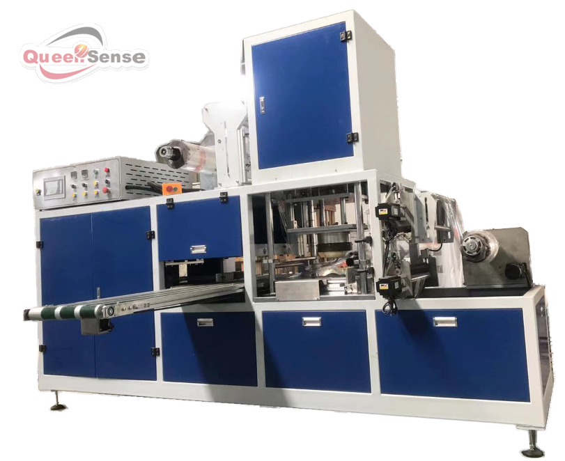 Queensense Full Automatic Paper Bowl Paper Tray Package Machine